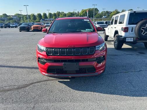 Red 2022 Jeep Compass Limited