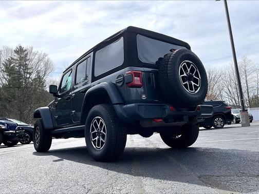 Gray 2024 Jeep Wrangler Rubicon
