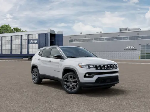Bright White Clear-Coat Exterior Paint 2026 Jeep Compass Limited
