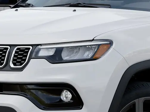 Bright White Clear-Coat Exterior Paint 2026 Jeep Compass Limited