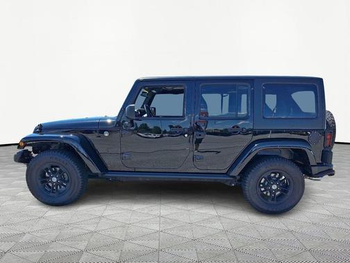 Black 2017 Jeep Wrangler Unlimited Sahara