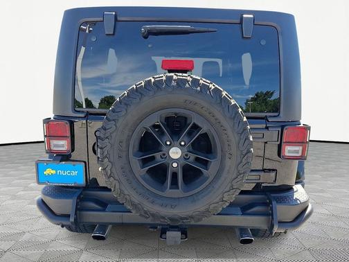 Black 2017 Jeep Wrangler Unlimited Sahara