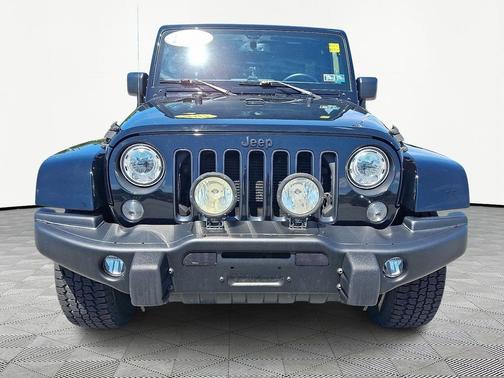 Black 2017 Jeep Wrangler Unlimited Sahara