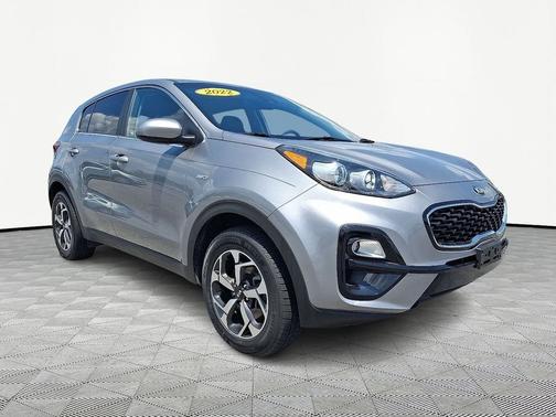 Gray 2022 Kia Sportage LX