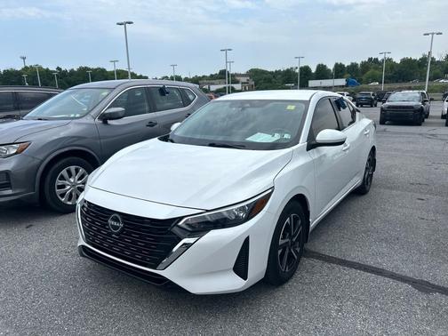 White 2024 Nissan Sentra SV