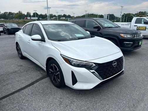 White 2024 Nissan Sentra SV