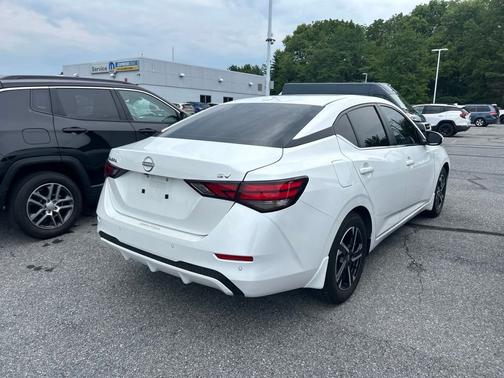 White 2024 Nissan Sentra SV