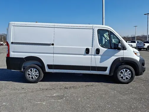 Bright White Clear-Coat Exterior Paint 2026 RAM ProMaster 1500 Low Roof