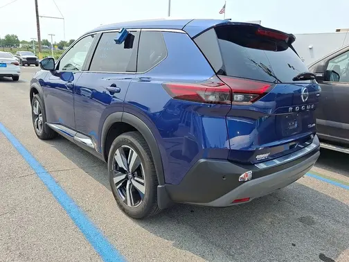Blue 2021 Nissan Rogue SL