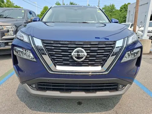 Blue 2021 Nissan Rogue SL