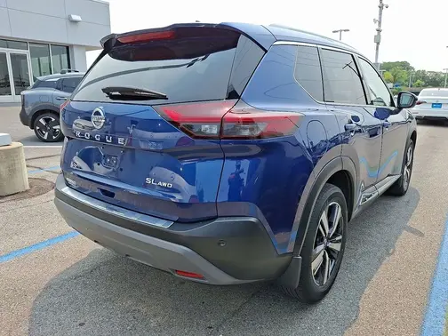 Blue 2021 Nissan Rogue SL