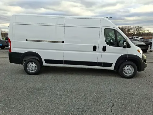 Bright White Clear-Coat Exterior Paint 2026 RAM ProMaster 2500 High Roof