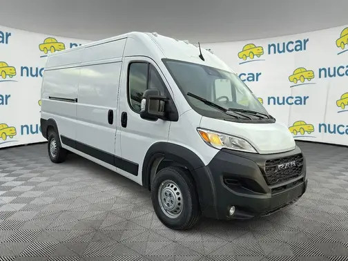 Bright White Clear-Coat Exterior Paint 2026 RAM ProMaster 2500 High Roof