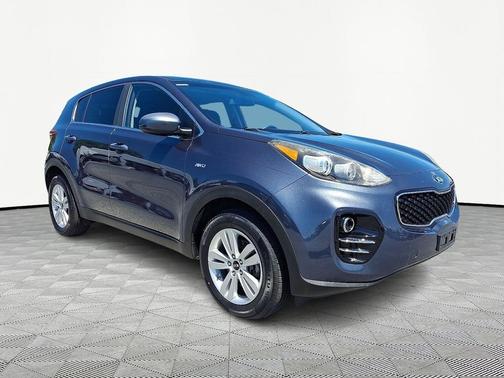 Blue 2017 Kia Sportage LX