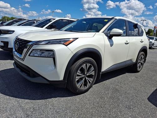 White 2023 Nissan Rogue SV