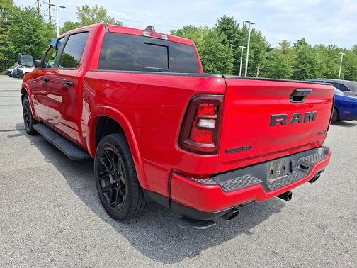 Red 2025 RAM 1500 Laramie