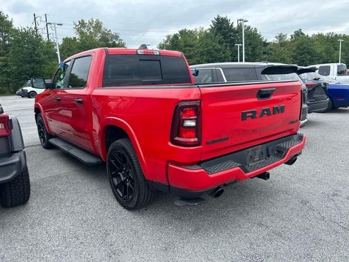 Red 2025 RAM 1500 Laramie