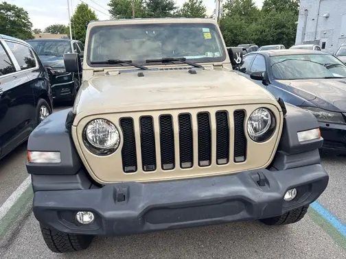 Beige 2022 Jeep Wrangler Unlimited Sport Altitude