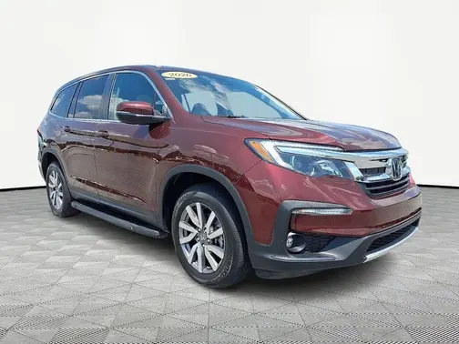 Red 2020 Honda Pilot EX-L