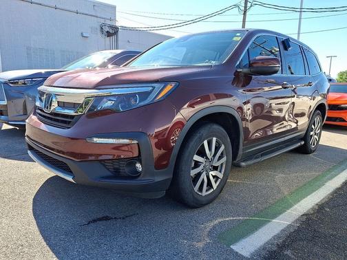 Red 2020 Honda Pilot EX-L