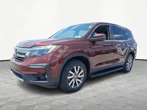 Red 2020 Honda Pilot EX-L