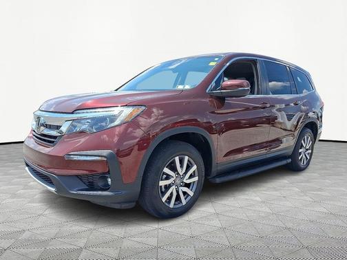 Red 2020 Honda Pilot EX-L