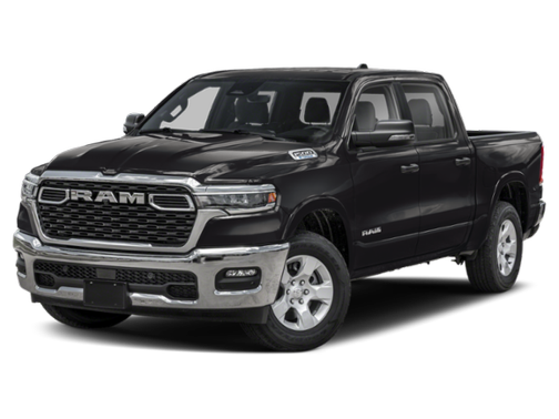 Diamond Black Crystal Pearl-Coat Exterior Paint 2026 RAM 1500 BIG HORN