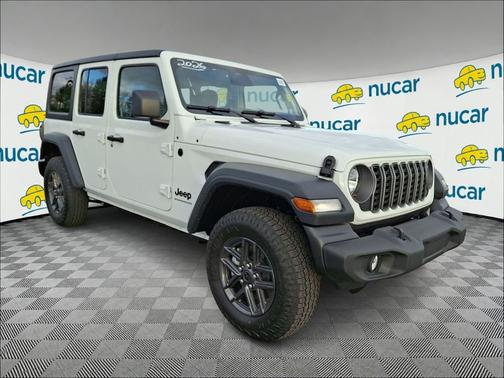 Bright White Clearcoat 2026 Jeep Wrangler Sport S