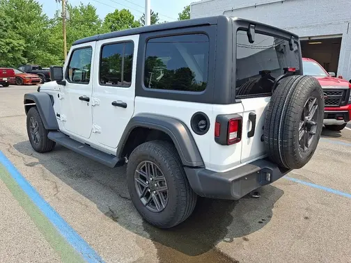White 2024 Jeep Wrangler Sport S