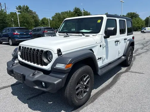 White 2024 Jeep Wrangler Sport S