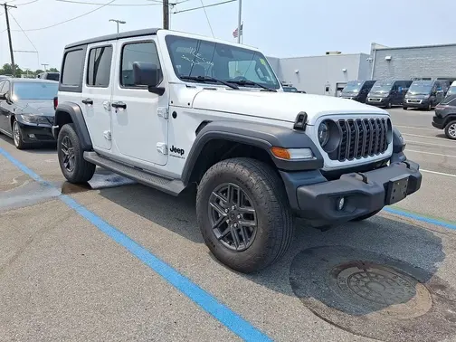 White 2024 Jeep Wrangler Sport S