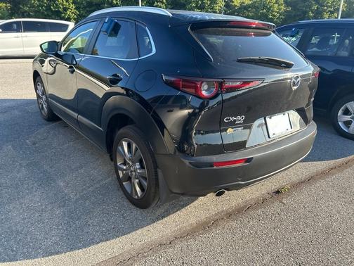 Black 2024 Mazda CX-30 2.5 S Preferred Package