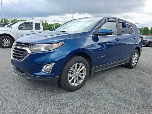 Blue 2021 Chevrolet Equinox LT
