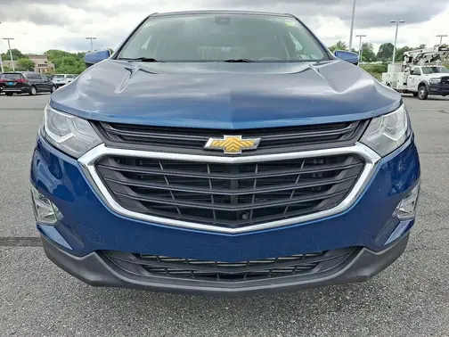 Blue 2021 Chevrolet Equinox LT