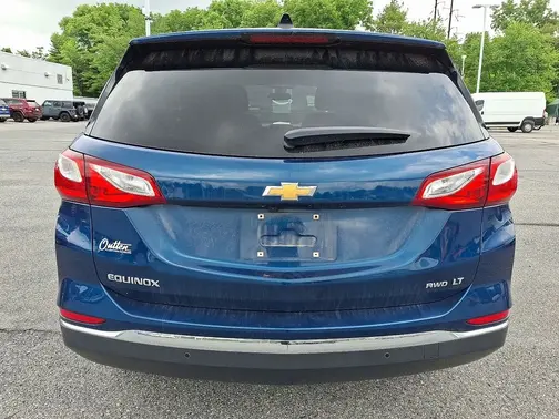Blue 2021 Chevrolet Equinox LT
