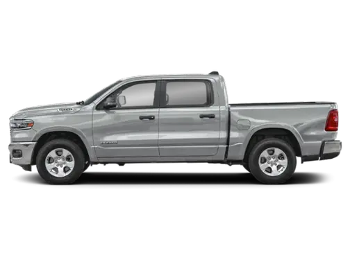 Billet Silver Metallic Clear-Coat Exterior Paint 2026 RAM 1500 Big Horn/Lone Star