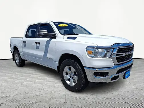 White 2023 RAM 1500 Big Horn/Lone Star