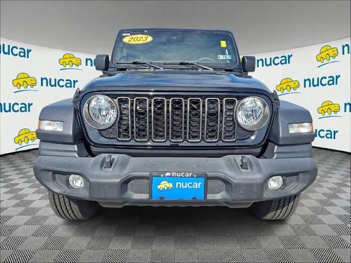 Black 2024 Jeep Wrangler Sport S