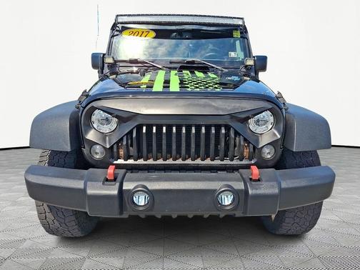 Black 2017 Jeep Wrangler Sport