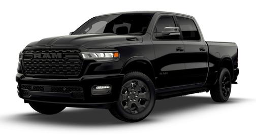 Diamond Black Crystal Pearl-Coat Exterior Paint 2026 RAM 1500 BIG HORN