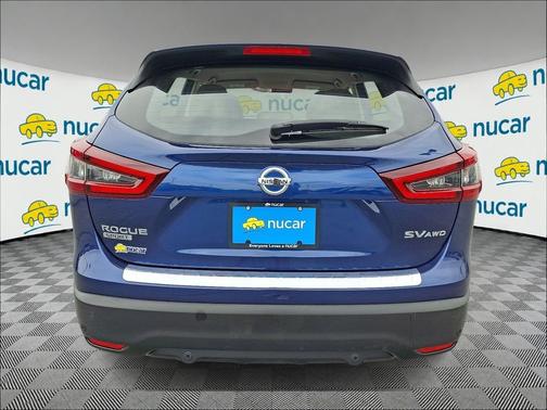 Blue 2021 Nissan Rogue Sport SV