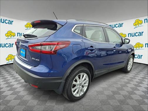 Blue 2021 Nissan Rogue Sport SV