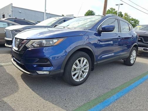 Blue 2021 Nissan Rogue Sport SV