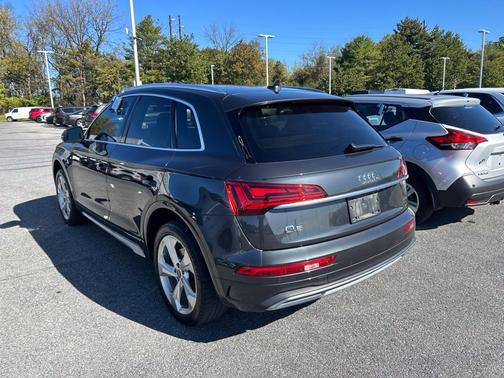 Gray 2021 Audi Q5 45 Premium Plus