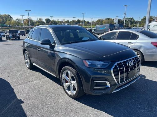 Gray 2021 Audi Q5 45 Premium Plus
