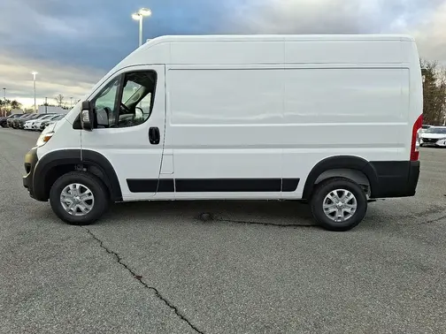 Bright White Clear-Coat Exterior Paint 2026 RAM ProMaster 2500 High Roof