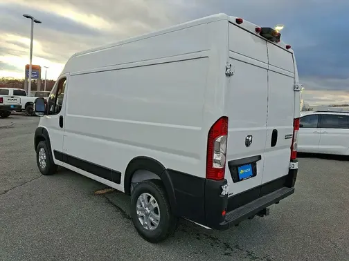 Bright White Clear-Coat Exterior Paint 2026 RAM ProMaster 2500 High Roof