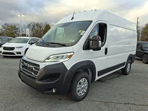 Bright White Clear-Coat Exterior Paint 2026 RAM ProMaster 2500 High Roof