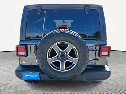 Gray 2018 Jeep Wrangler Unlimited Sport S