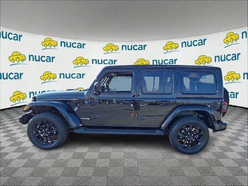 Black 2020 Jeep Wrangler Unlimited Sahara High Altitude